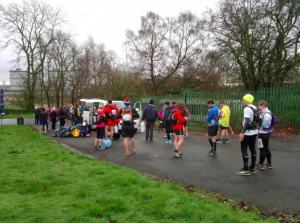 Glasgow to Edinburg ultramaraton 