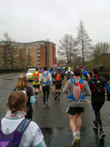 Glasgow to Edinburg ultramaraton 