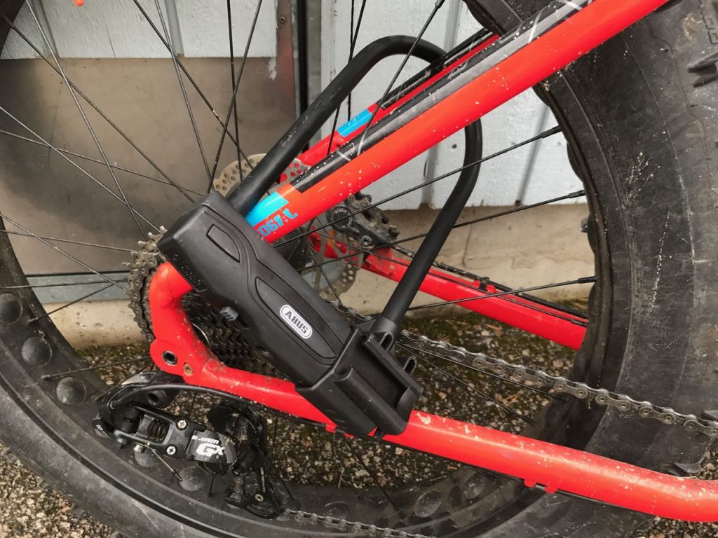 Polkupyörän lukitus